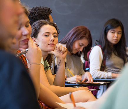 Students share their work in Welland’s Experimental Ethnography course.