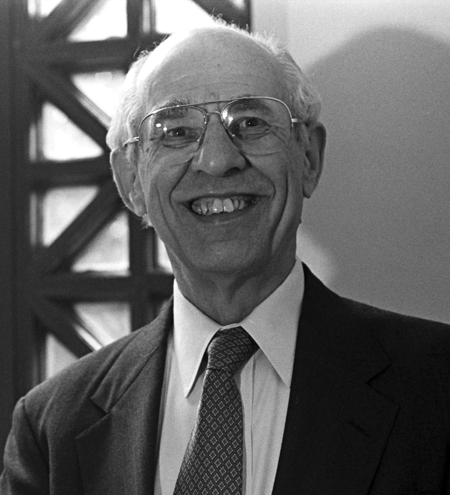 A black and white image of Hilary Putnam.