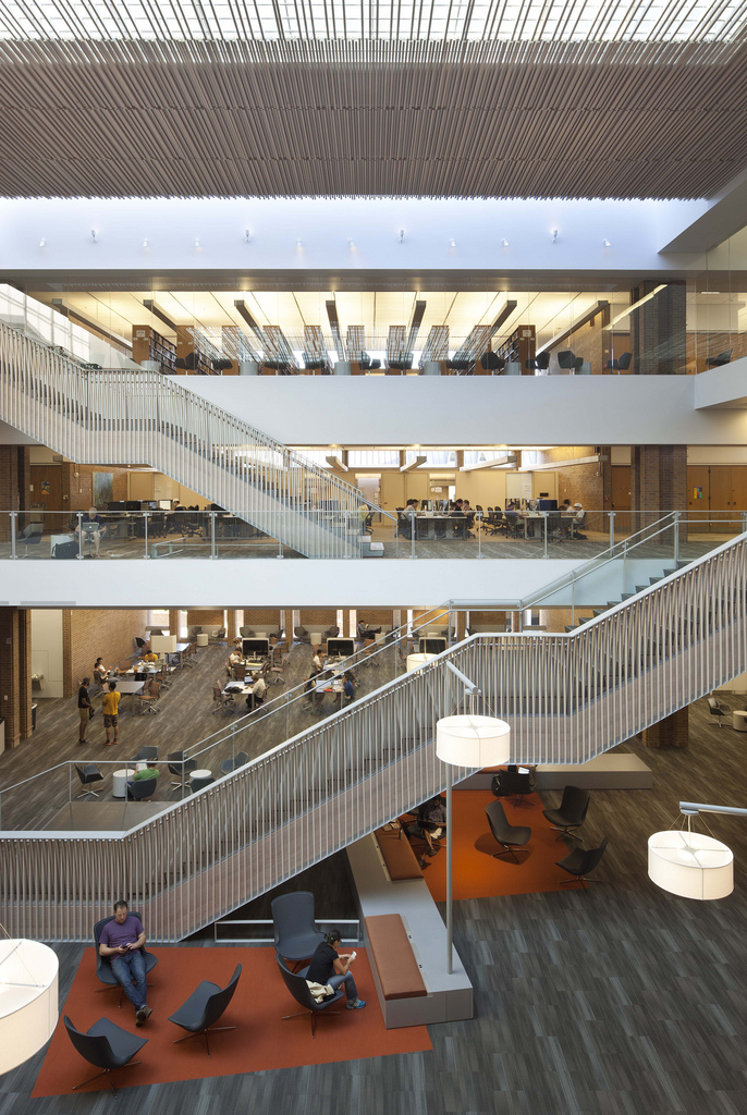 odegaard undergarduate libraries staircases