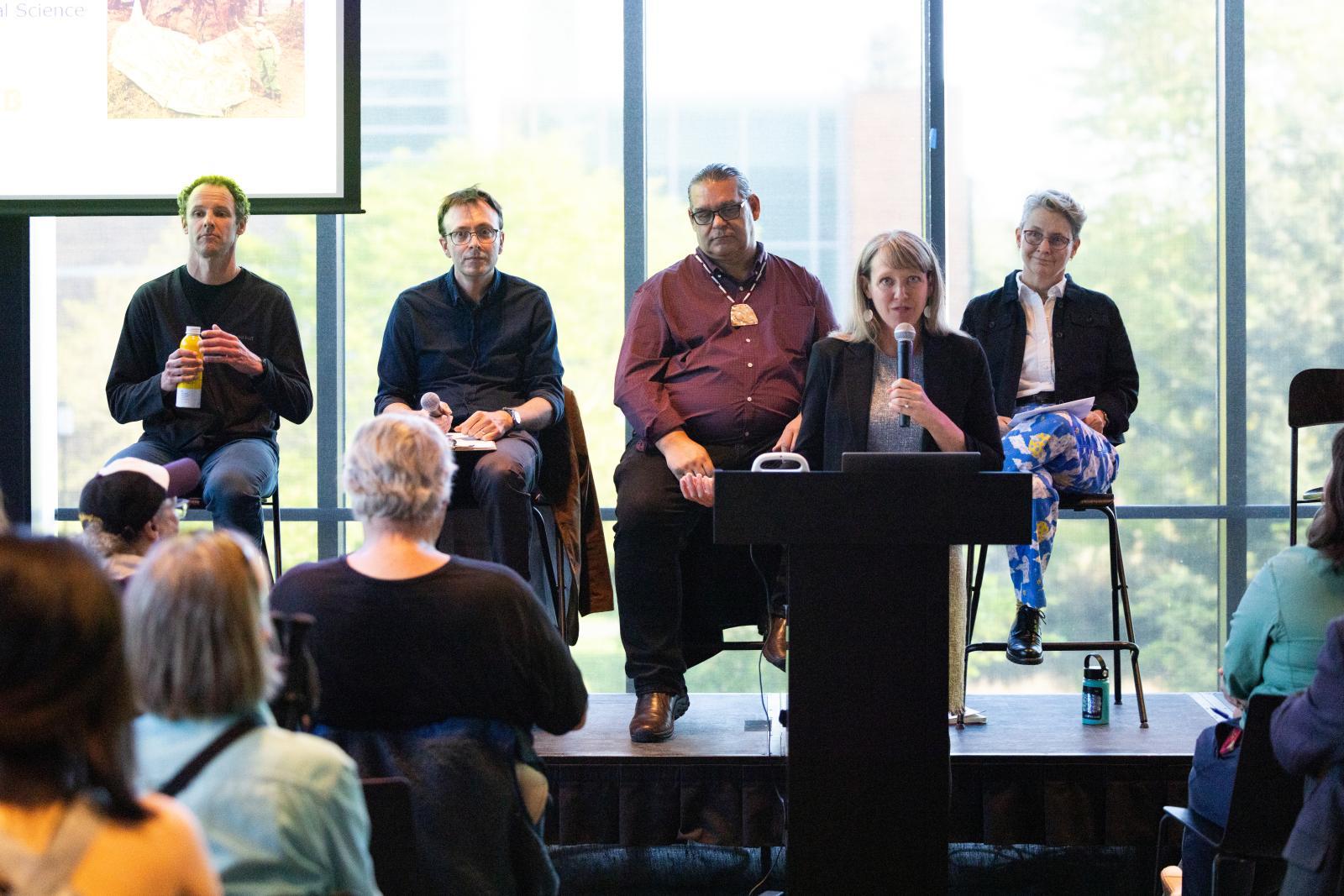 Jennifer Ladino and Panel