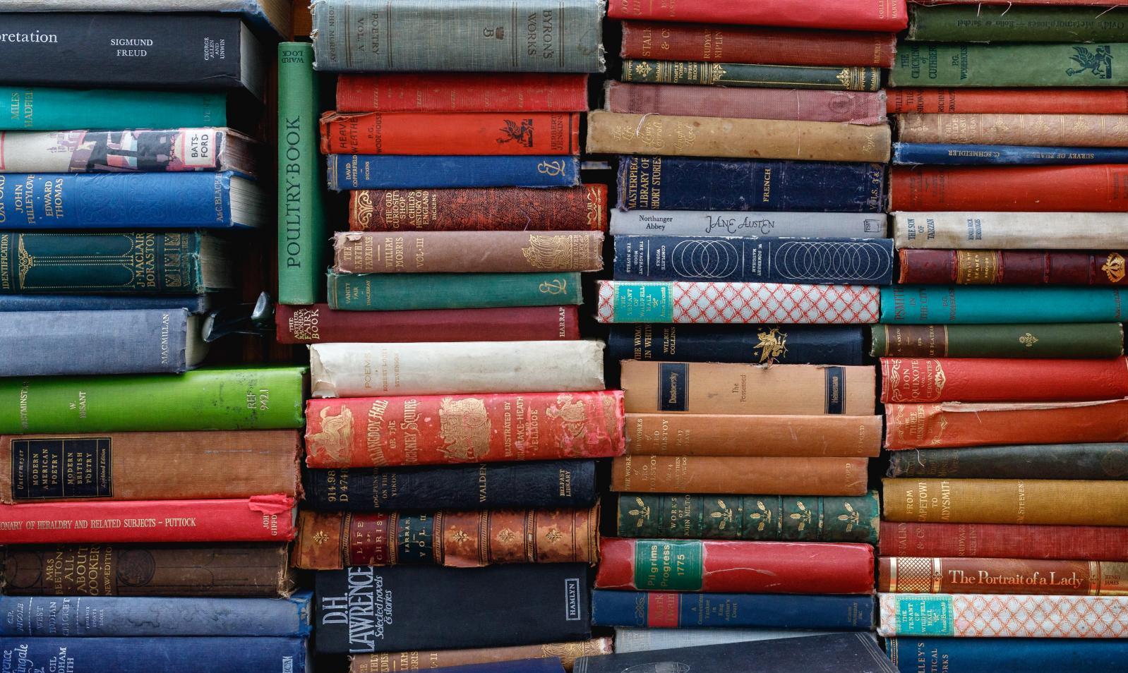 Stacks of books