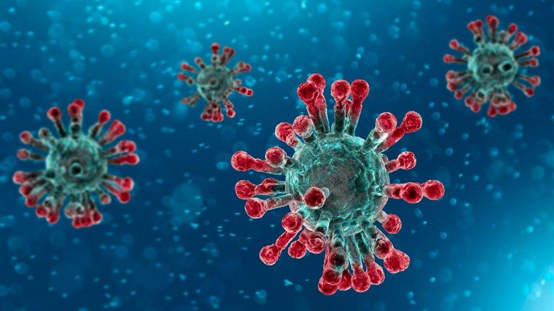 3D render of the coronavirus