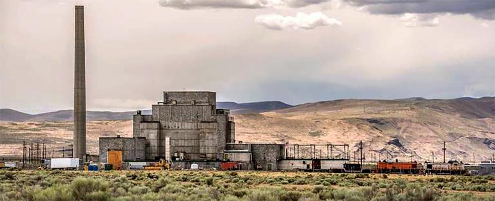 Reactor at the Hanford nuclear site in Washington state, courtesy TRIDEC.