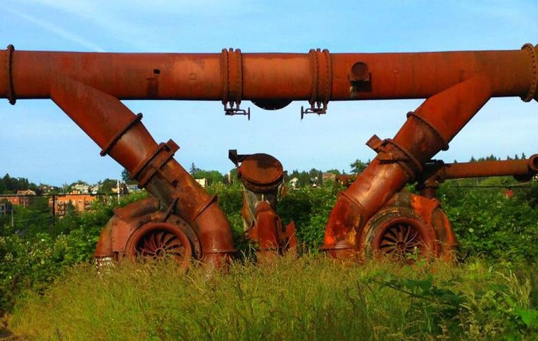 Seattle's Gas Works Park, image courtesy of Curtis Cronn.