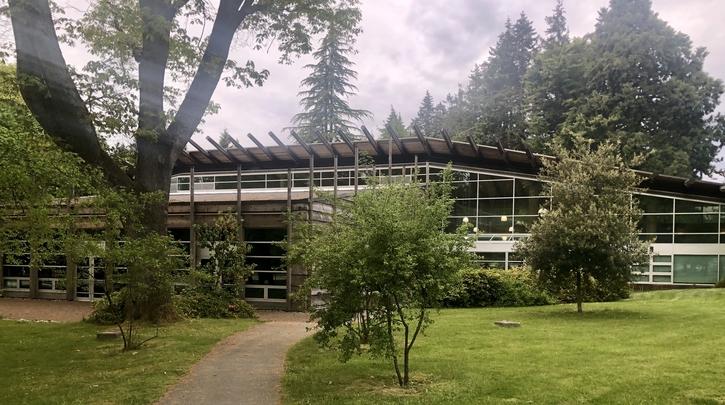 The longhouse at UBC.