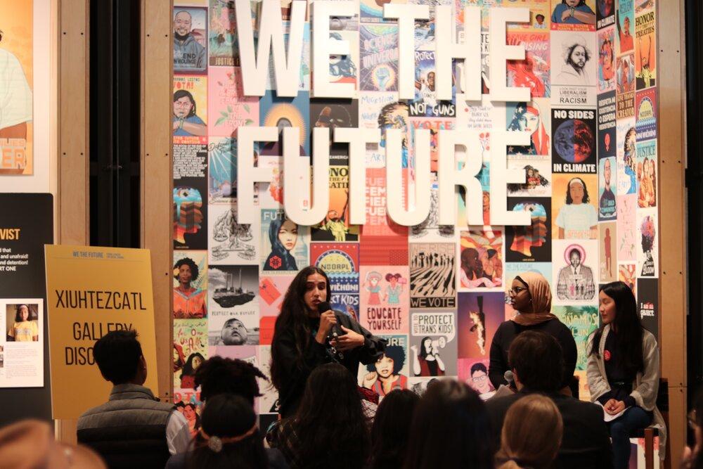 Speaker at a Storytellers for Change Event