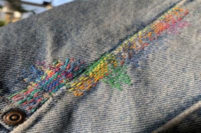 Jeans stitching