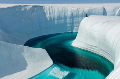 Birthday Canyon, Greenland Ice Sheet, James Balog