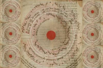 Medieval musical score