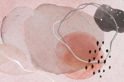 Watercolor abstract art