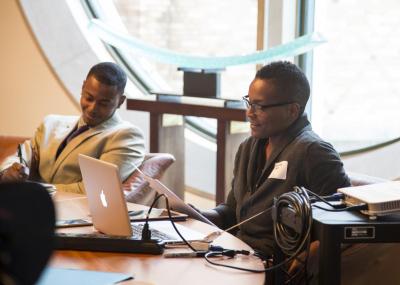 Panelists at the Activist Poetics Conference