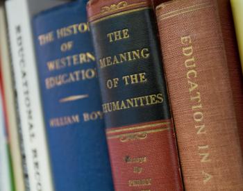 book spines