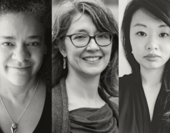 McKittrick, Welland, and Wong portraits from left to right.
