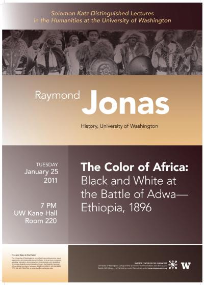 Raymond Jonas Katz Lecture Poster
