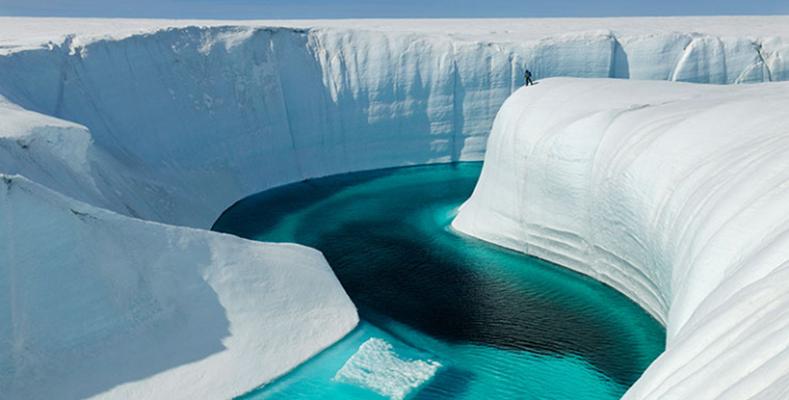 Birthday Canyon, Greenland Ice Sheet, James Balog