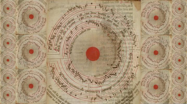 Medieval musical score