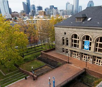 aerial view of Seattle Central College