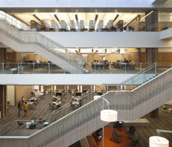 odegaard undergarduate libraries staircases