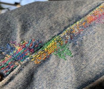 Jeans stitching